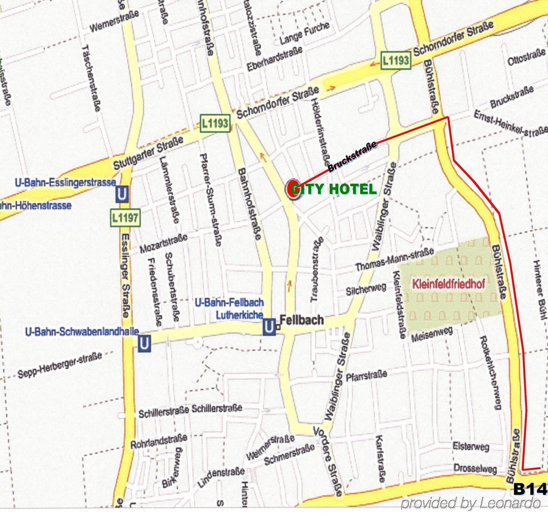 City Hotel Fellbach 24H Check-In Luaran gambar